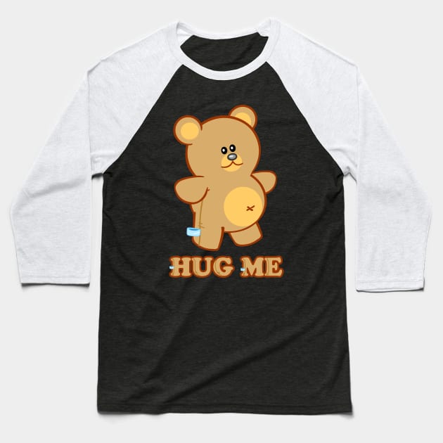 HUG ME! Baseball T-Shirt by AnishaCreations